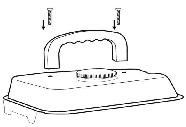 PG1202S Generator - Installing the Handle