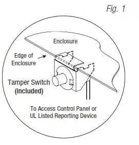 Altronix Trove2KA2 Trove2 Enclosure with Keyscan Backplane - fig1
