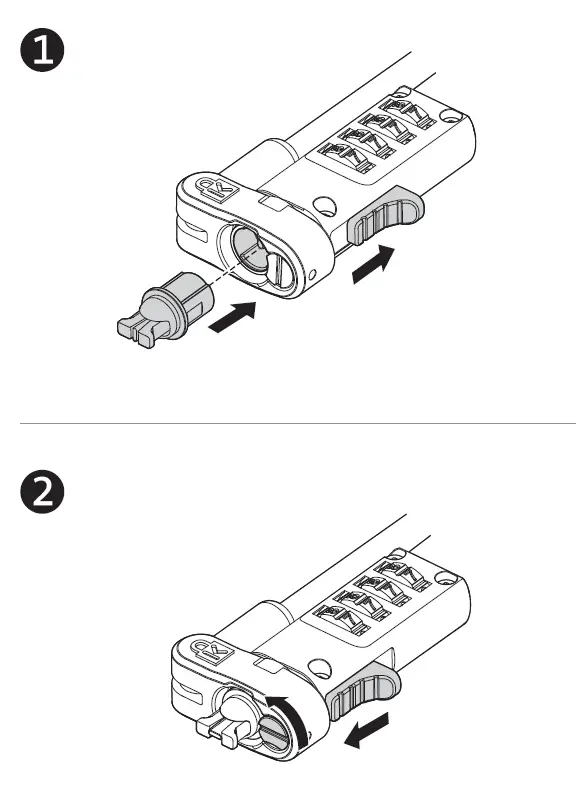 Kensington K62318 Universal 3-in-1 Keyed Laptop Lock Standard Keyed 3