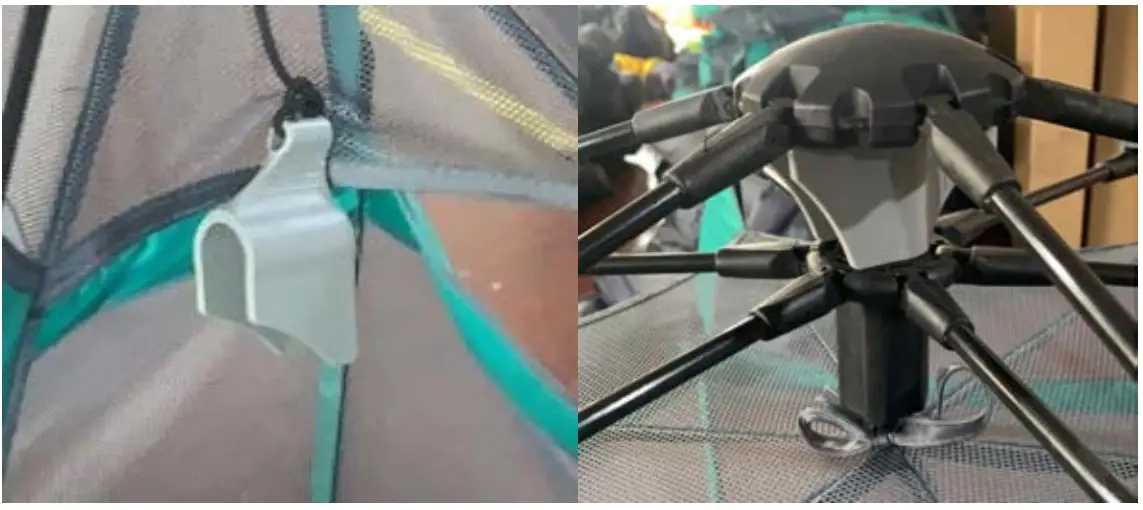 KOMODO KDKIDPLPENA and KDKIDPLPGRA Indoor Outdoor Kids Playpen Instant Set Up - lower poles