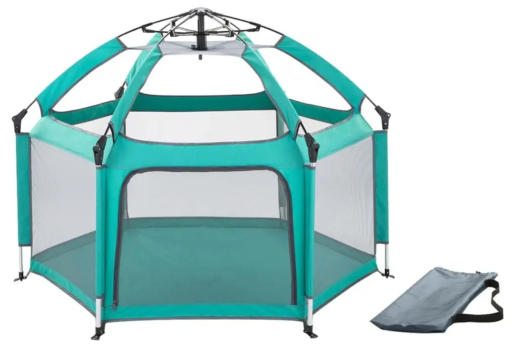 KOMODO KDKIDPLPENA and KDKIDPLPGRA Indoor Outdoor Kids Playpen Instant Set Up