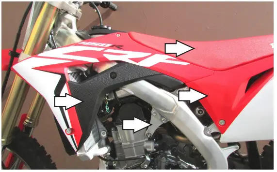 DYNOJET 2019 2021 Honda CRF250R Power Commander 6 - radiator shrouds