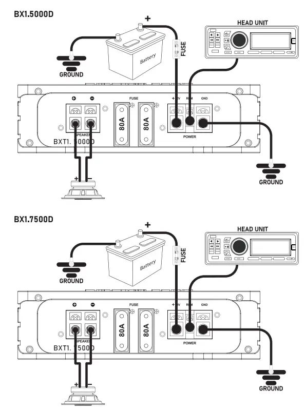 SOUNDSTREAM BXT1.5000D 5000 Watts Mono Amplifier - fig 3