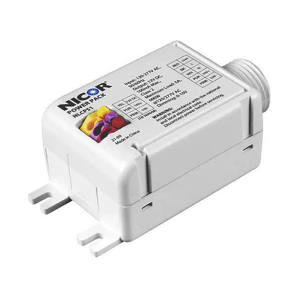 NLCPS1 - NLC Inline Low-Voltage Power Pack | NICOR Lighting