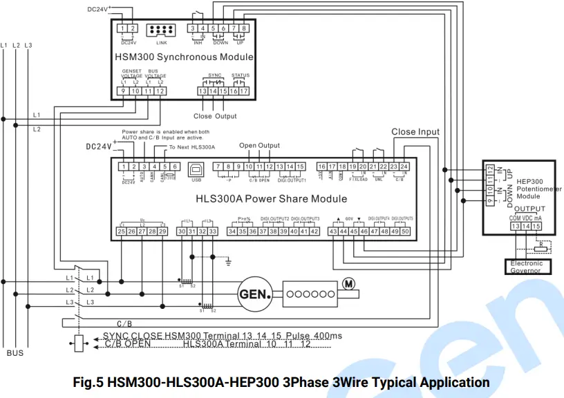 SmartGen-HLS300A-Power-Share-Module-FIG-5