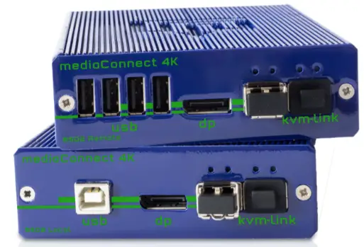 kvm-tec 6930 Set Media 4K Connect DP 1.2