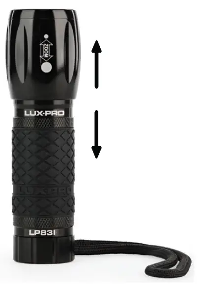 LUXPRO LP831 Focusing Universal Flashlight 3