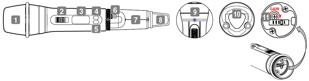 CHIAYO-SQ-6100-IrDA-Rechargeable-Handheld-Wireless-Microphone-01