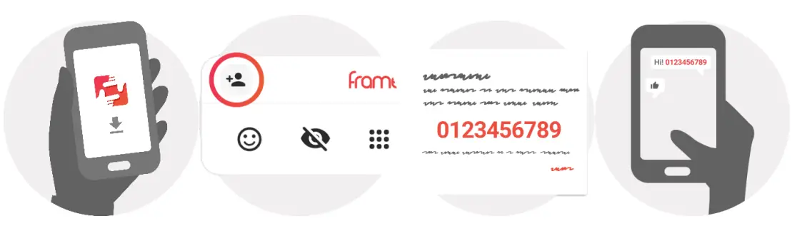 Connecting a new friend