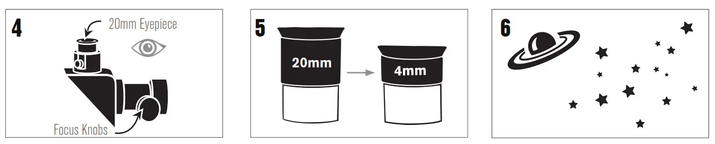 CELESTRON 21039-CT_DS Powerseeker Refractor - Fig11