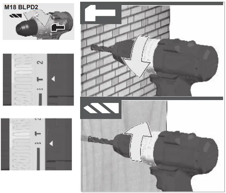 milwaukee M18 BLDD2 Brushless Cordless Drill - Figure 11