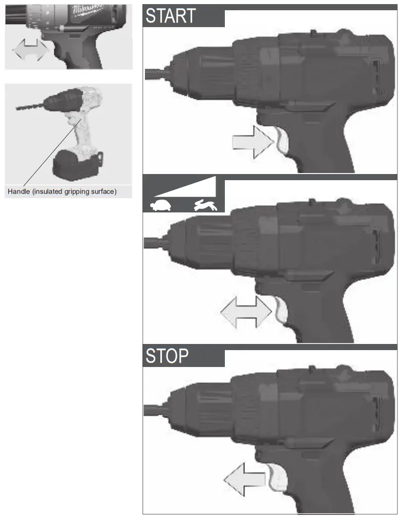 milwaukee M18 BLDD2 Brushless Cordless Drill - Figure 7