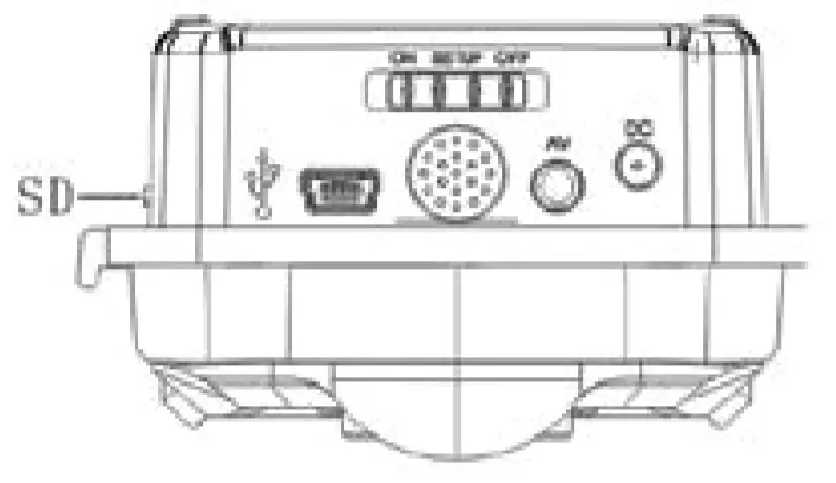 Coleman CHD200 1080p HD Xtreme Trail Camera - Inserting the Memory Card
