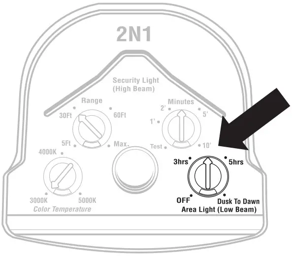 Good Earth Lighting SE1292 BP2 02LF0 G IP65 Motion Activated 2N1 Security Light - FIGURE 29