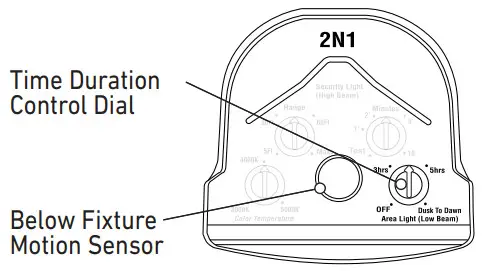 Good Earth Lighting SE1292 BP2 02LF0 G IP65 Motion Activated 2N1 Security Light - FIGURE 4