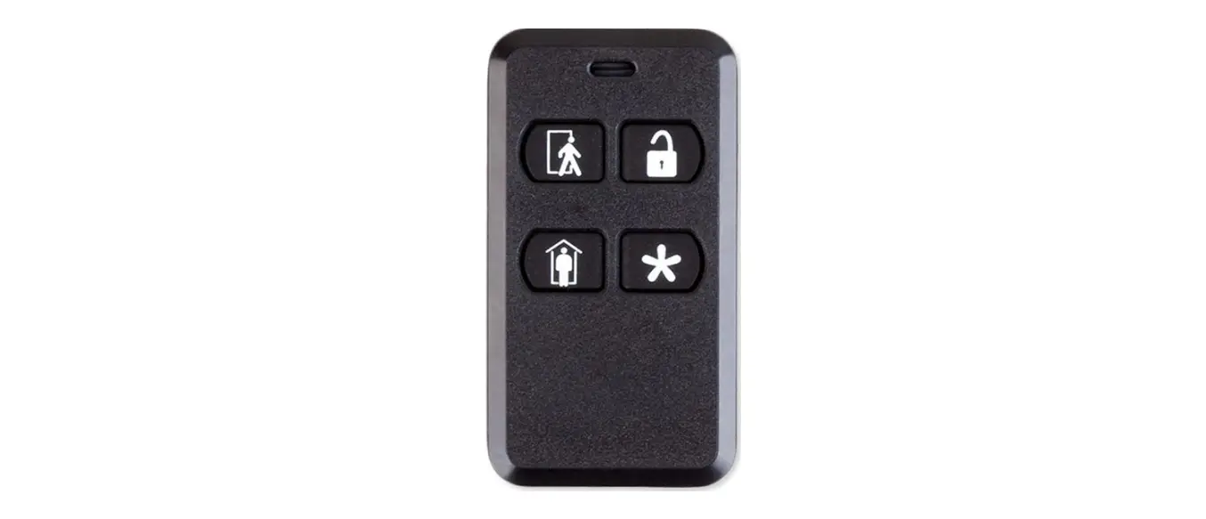 2gig-key2-345 4 Button Keyfob Remote Instruction Manual