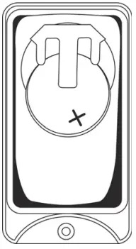 2GIG-KEY2-345 4 Button Keyfob Remote-FIG3