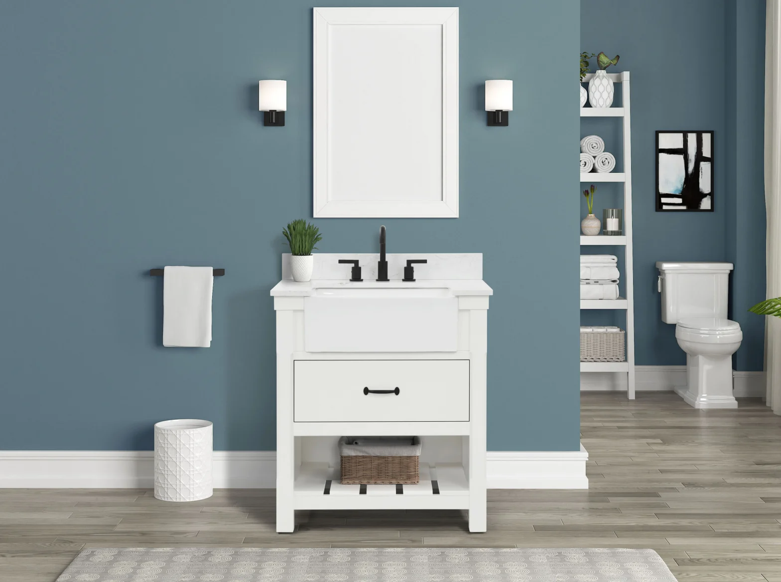 Allen Roth 30 In. Harwood Vanity 9v316v30 Installation Guide