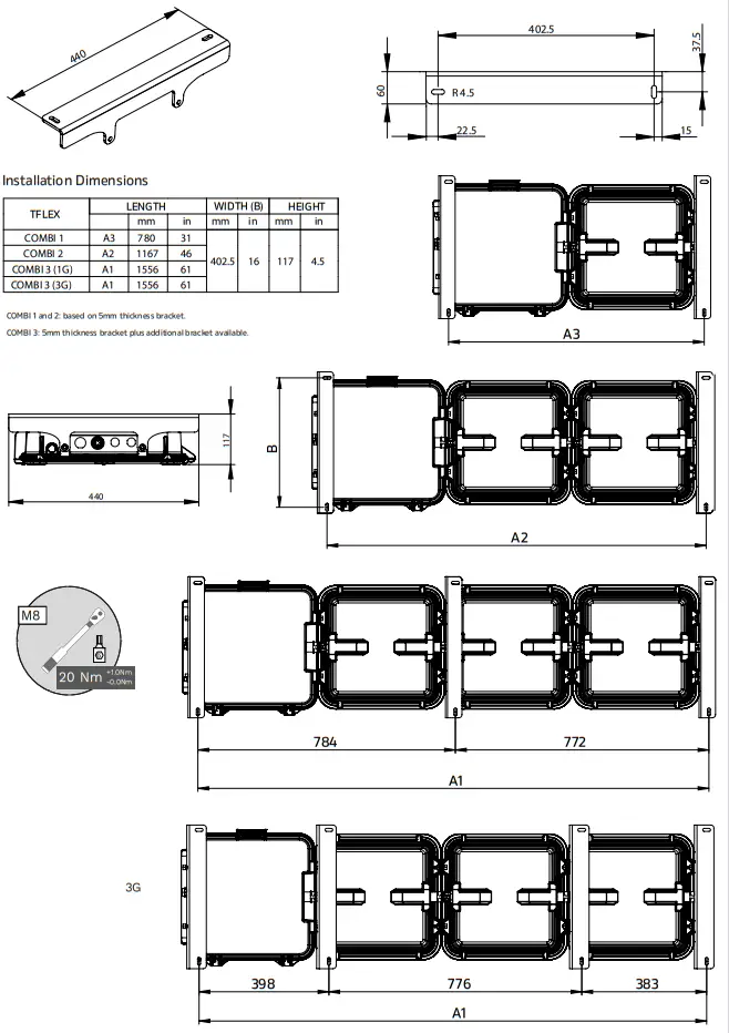 Schr der TFLEX COMBI LED Solution For Tunnel Lighting - Fig 1