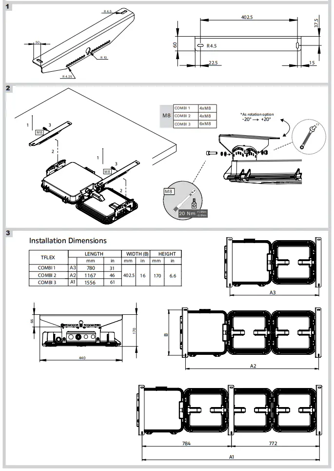 Schr der TFLEX COMBI LED Solution For Tunnel Lighting - Fig 2