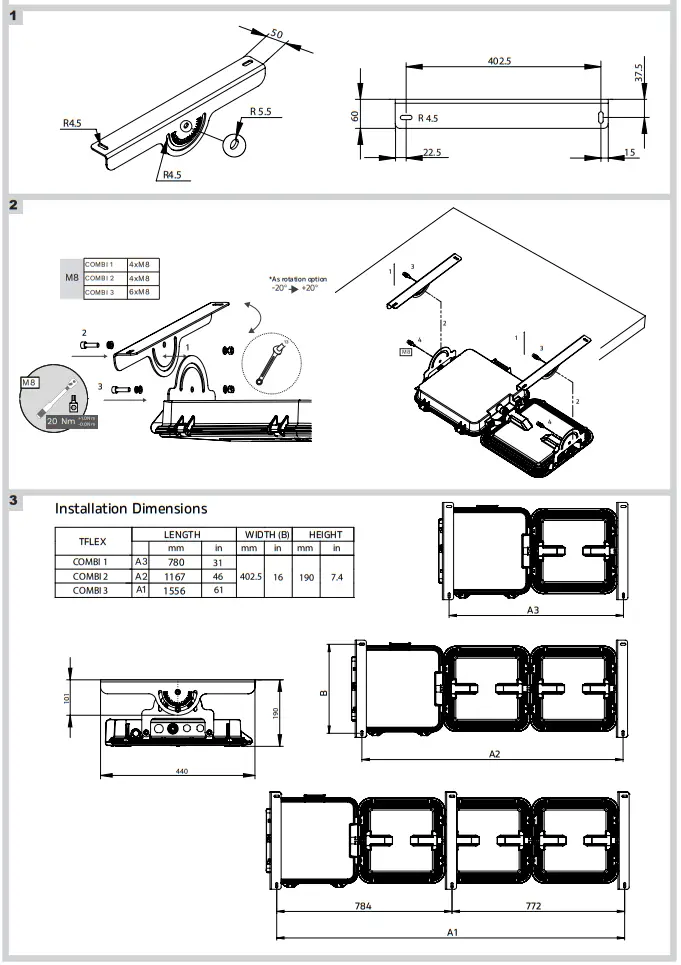 Schr der TFLEX COMBI LED Solution For Tunnel Lighting - Fig 3