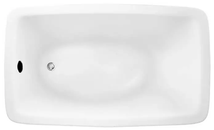 Laurel Mountain 6636MT528 MONETA 2 66 Inch x 36 Inch Drop-In Acrylic Tub