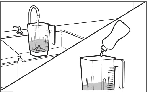 KitchenAid KSBC1B0 Countertop Drink Blender-CLEANING 2