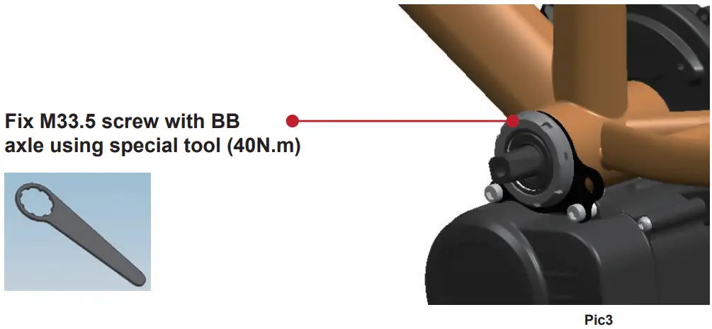 YOSE POWER TSDZ2 Central Motor Drive System - fig 3