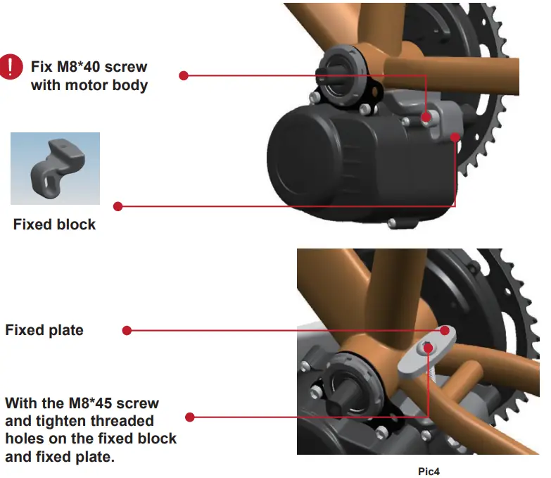 YOSE POWER TSDZ2 Central Motor Drive System - fig 4