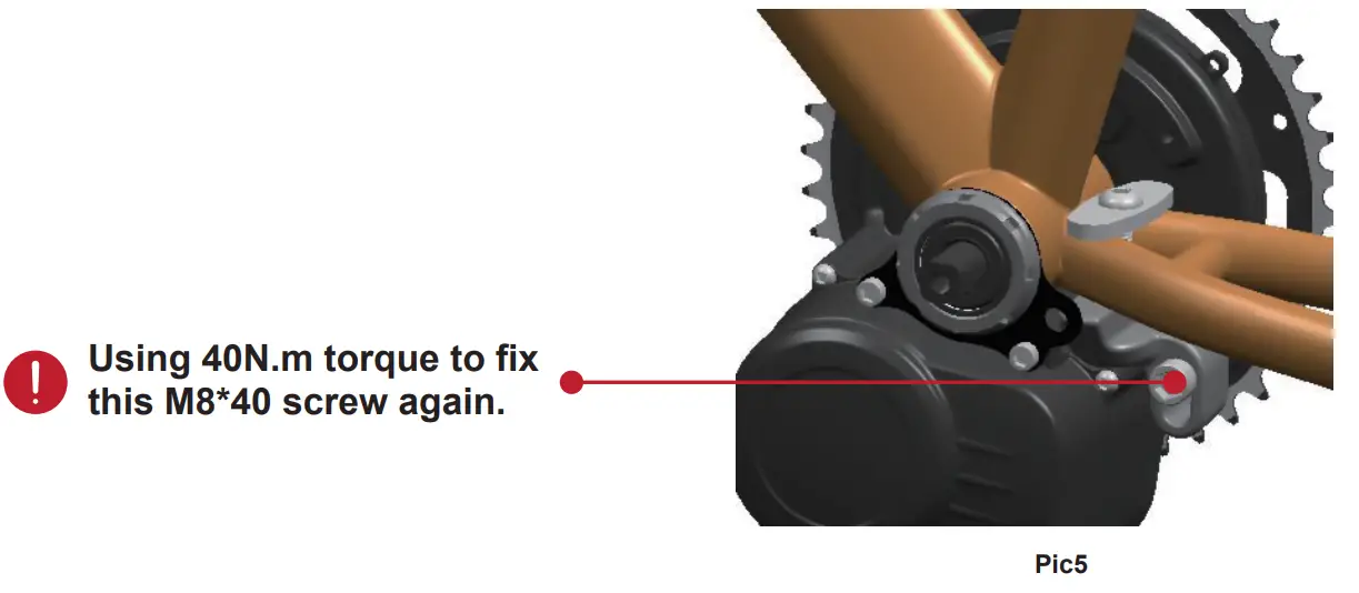 YOSE POWER TSDZ2 Central Motor Drive System - fig 5