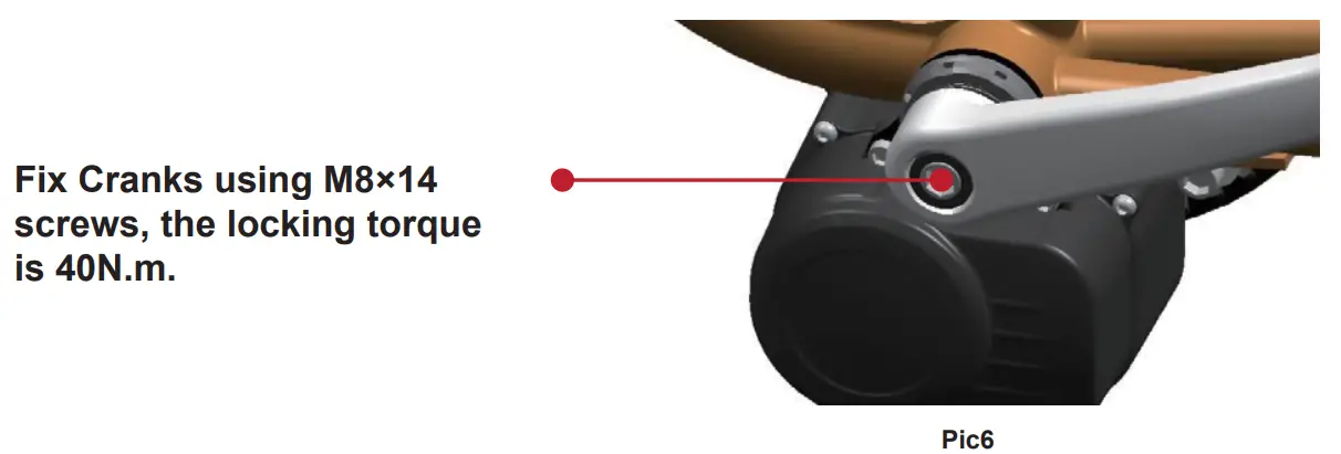 YOSE POWER TSDZ2 Central Motor Drive System - fig 6