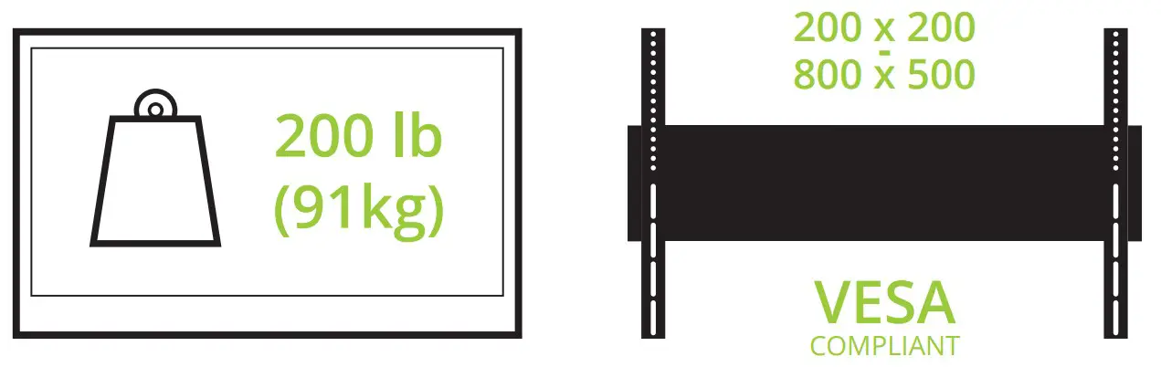 kanto MTM86PL Rolling TV Stand - fig 1