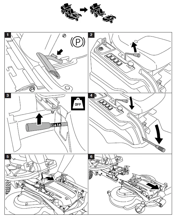 Husqvarna 596 29 00-01 Snow Blade 3