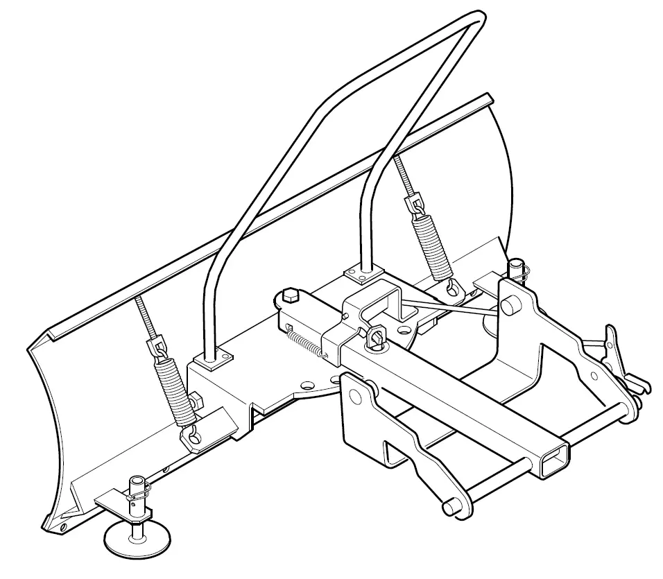 Husqvarna 596 29 00-01 Snow Blade