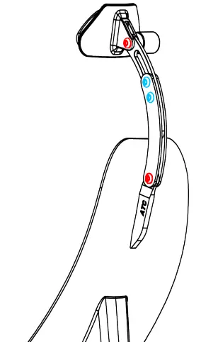 TerraTrike TT600913 Spyder ATC Head Rest-fig3