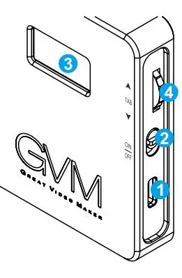 GVM-8RS RGB Full Color Camera Light User Manual - DESCRIPTION OF PRODUCT CONTROL KEYS