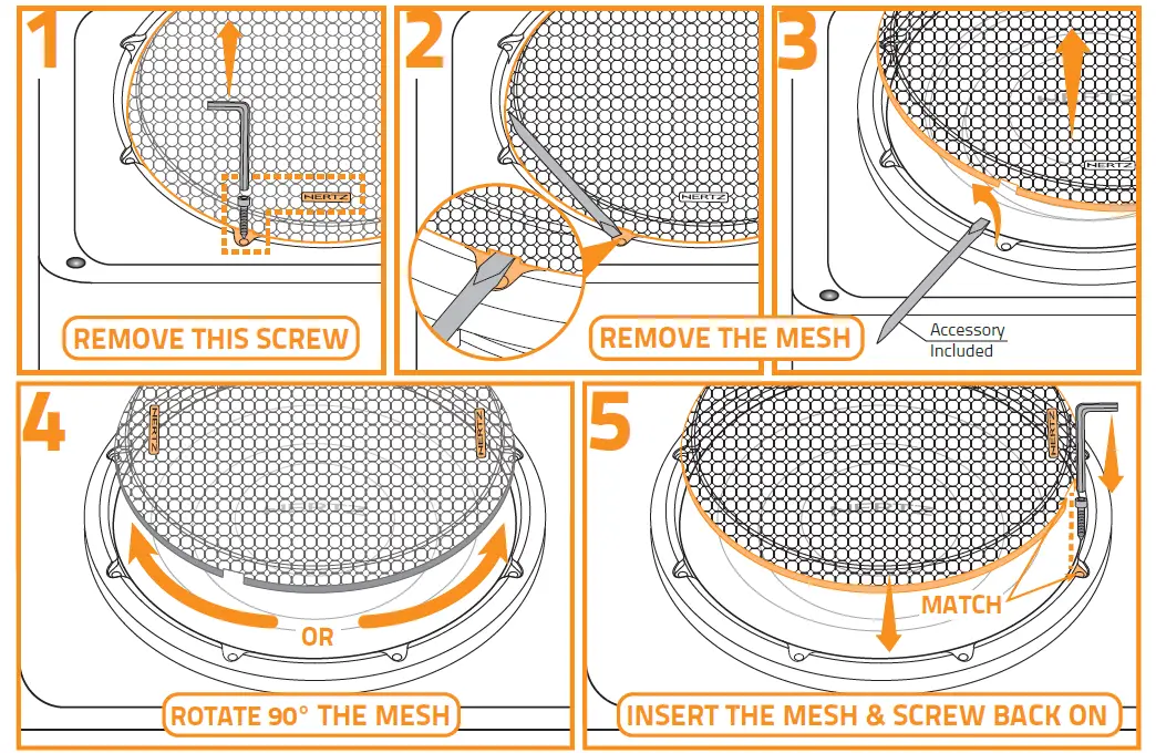 HERTZ-MPS 300 S4 Mille-Pro Series -1-Inch-Shallow-Mount 4-Ohm-Component -Subwoofer-06