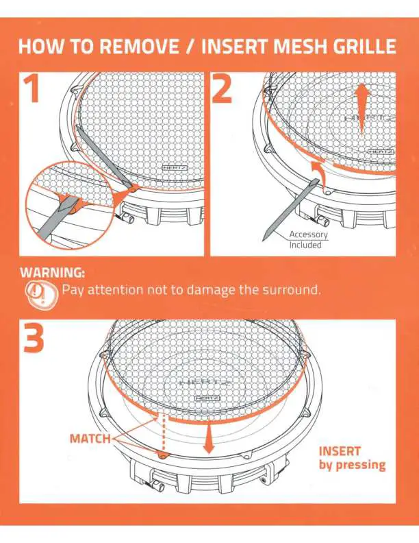 HERTZ-MPS 300 S4 Mille-Pro Series -1-Inch-Shallow-Mount 4-Ohm-Component -Subwoofer-40