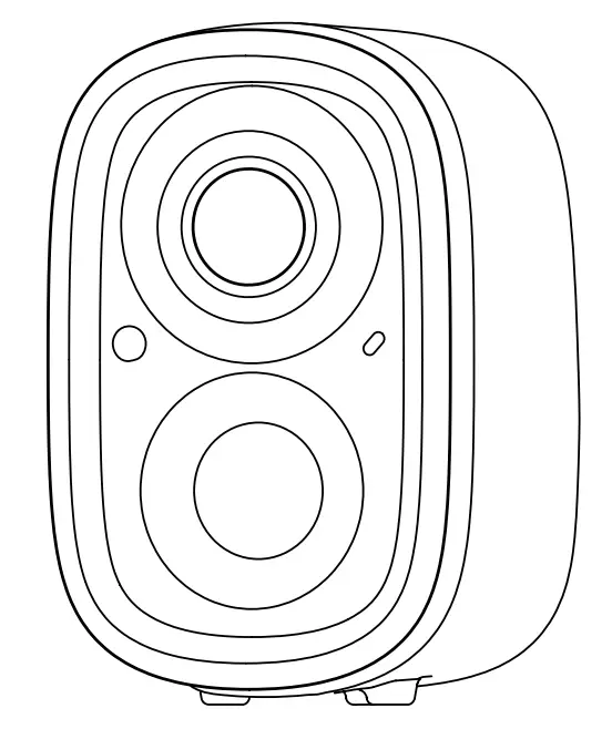Smmvinnr CG3A Solar Security Camera Wireless Outdoor 