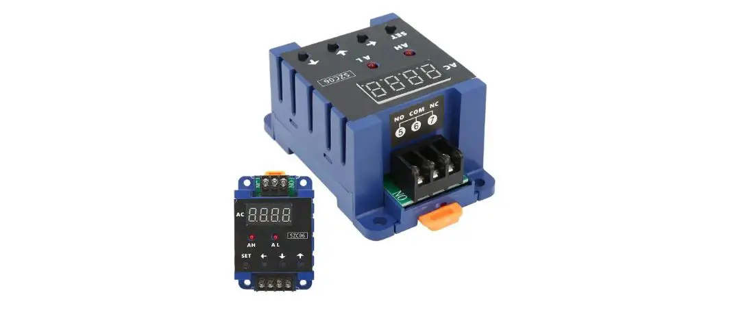 Vbestlife Szc06 50a Din Rail Digital Ammeter User Manual