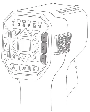 XAG ACS2G Agricultural Control Stick - Spreading Control