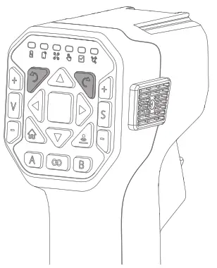 XAG ACS2G Agricultural Control Stick - Yaw