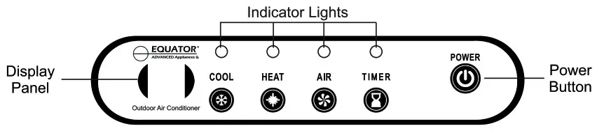 EQUATOR OAC 3000 Outdoor Air Conditioner - operation 1