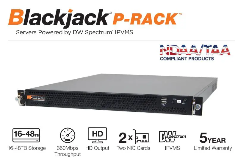 DIGITAL WATCHDOG DW-BJP1UxT 1U 4-Bay Chassis Server Instructions