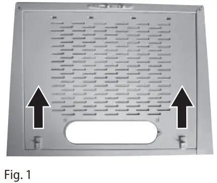 concept OPP1050 Under Cabinet Range Hood - Featured Image - Backflow valve 2
