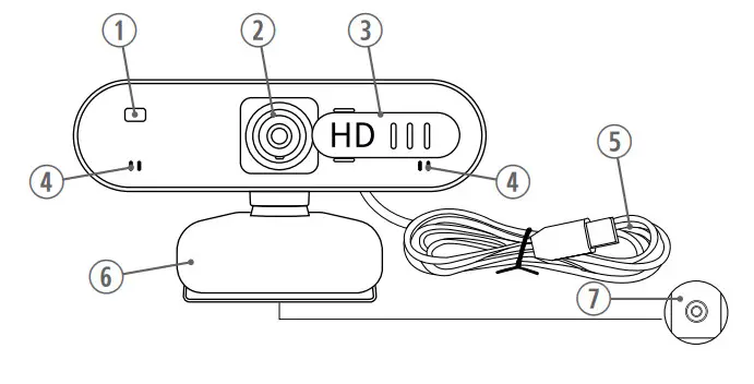 swis sonic Webcam 2 Full-HD AF