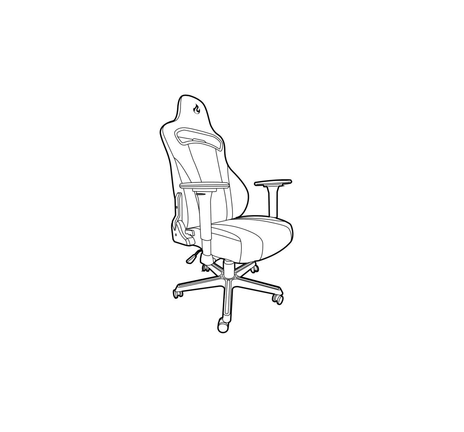 Nitro Concepts Nc-e250 Gaming Chair Instruction Manual