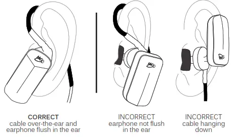 MEE audio X6 Bluetooth Wireless - CONFIGURE FOR YOUR EARS