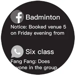 xiaomi Imilab KW66 Smartwatch - Features Message