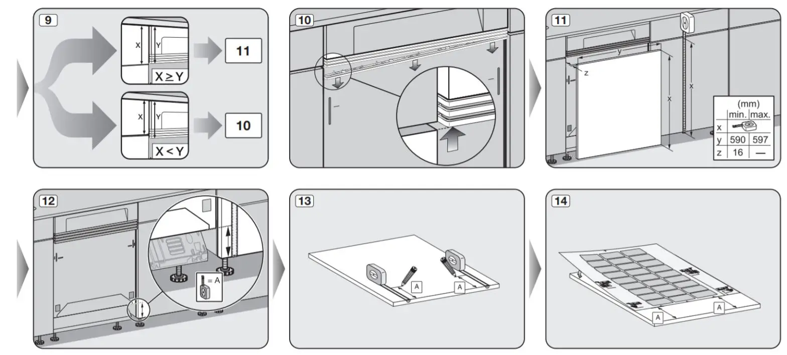 Miele G5000BKICLST 60cm Semi-Integrated-9